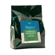 Teeccino Dandelion Mocha Mint Herbal Coffee Herbal Coffee Black 10 ounce ground,5lb ground,Trial Size