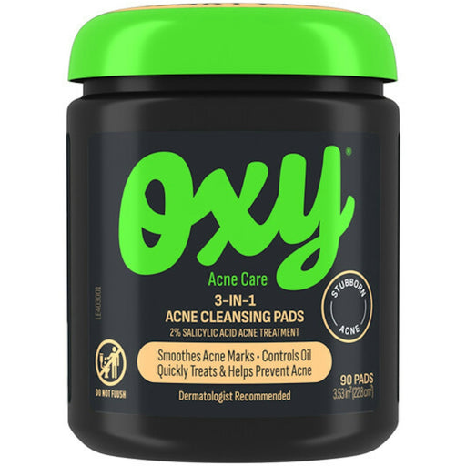 Oxy Oxy Maximum Strength 3 In 1  Acne Pads 90Ea Skin Care Dark Slate Gray