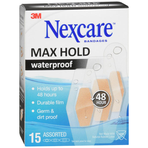 Nexcare Nexcare Max Hold Waterproof Assorted Bandages - 15ct Medical Tape & Bandages Lavender