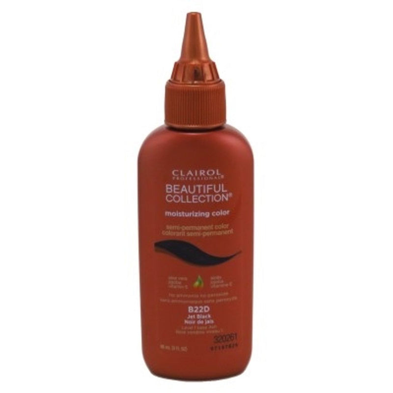 Clairol Professional Clairol Professional Beautiful Collection Hair Color #B22D(Jet Black) Hair Color White Smoke