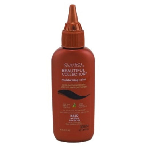 Clairol Professional Clairol Professional Beautiful Collection Hair Color #B22D(Jet Black) Hair Color White Smoke