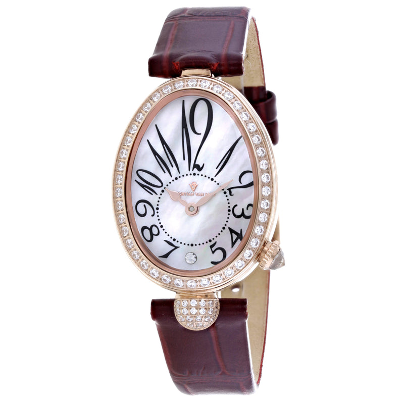 Bids.com Christian Van Sant Women's Florentine Watches White Smoke