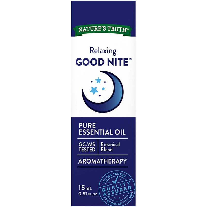 Nature's Truth Nature's Truth Pure Essential Oil, Aromatherapy, Botanical Blend 0.51 Fl Oz Health & Beauty White Smoke