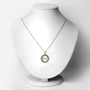 Bids.com 0.64 Carat Genuine Blue Sapphire .925 Sterling Silver Pendant Pendants White Smoke size 18.00