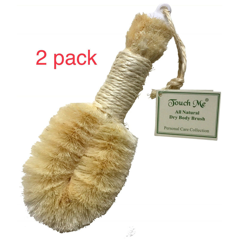 0 Touch Me Natural Sisal Body Brush #10076882 Bath Brushes White Smoke