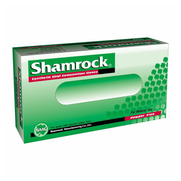 Shamrock Gloves Shamrock Gloves Vinyl Powder Free Smooth Small Gloves & Mittens White Smoke