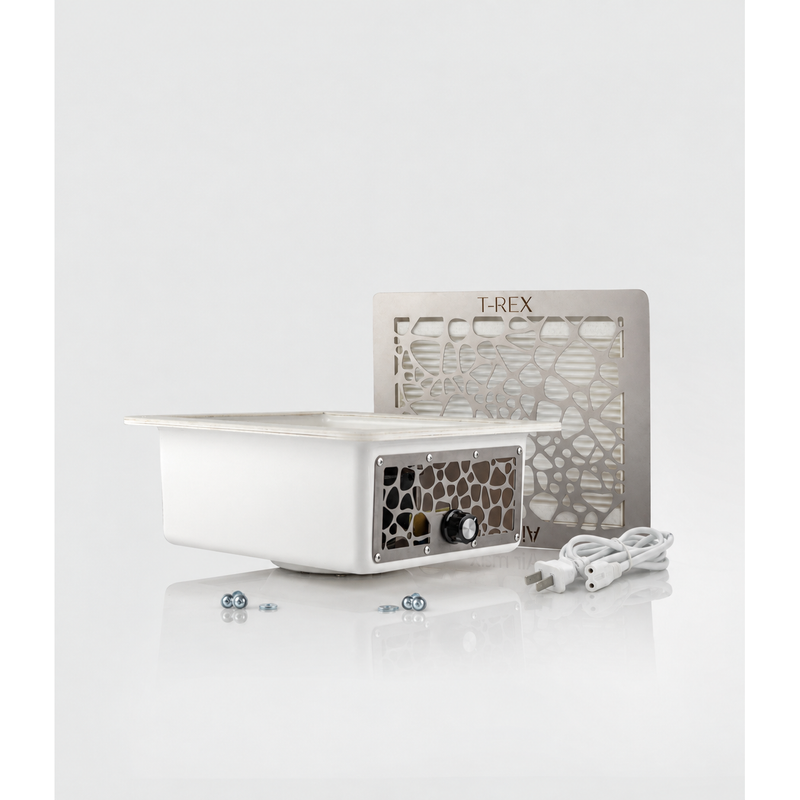 nbmsupply AIR MAX BUILT IN DUST COLLECTOR T-REX SILVER Lavender