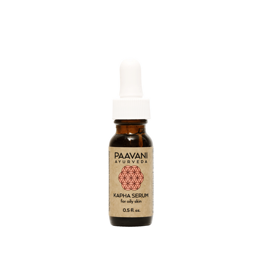 Paavani Ayurveda Kapha Serum | Ayurvedic Face Oil for Oily & Congested Skin simple White Smoke 0.5 oz,1 oz