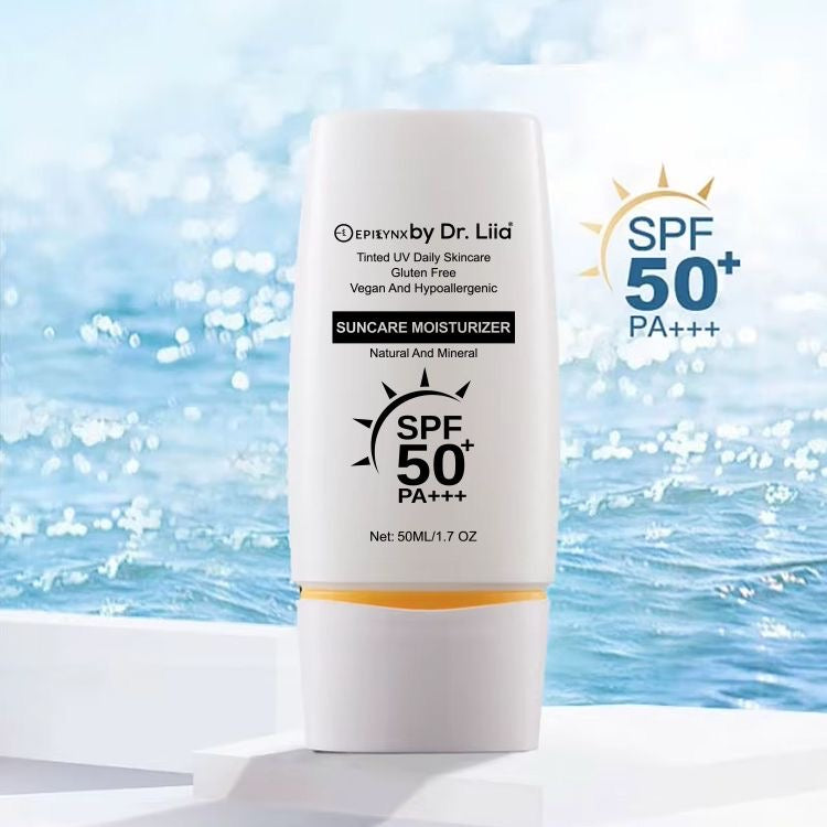 EpiLynx SPF 50 Mineral Moisturizer – Hydrating, Vegan & Sensitive-Skin Friendly suncare White Smoke