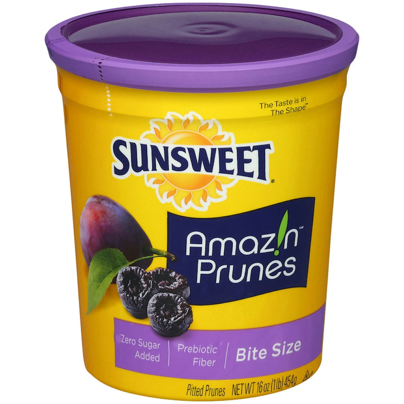 Sunsweet Sunsweet Amazin Prunes Prunes, Pitted, Bite Size, 16 Ounce Soups & Broths White Smoke
