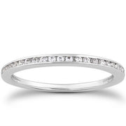 Bids.com 14k White Gold Slim Profile Diamond Channel Set Wedding Ring Band Rings White Smoke 4 / White Gold,4.5 / White Gold,5 / White Gold,5.5 / White Gold,6 / White Gold,6.5 / White Gold,7 / White Gold,7.5 / White Gold,8 / White Gold,8.5 / White Gold,9 / White Gold