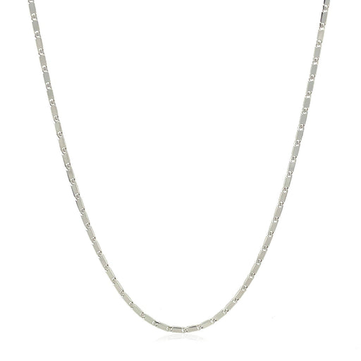 Bids.com 14k White Gold Lumina Pendant Chain 1.0mm Necklaces White Smoke 16 / White Gold,18 / White Gold,20 / White Gold