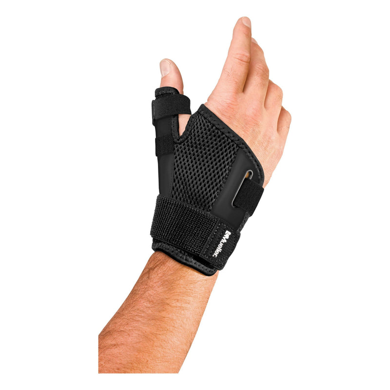 Mueller Mueller Reversible Thumb Stabilizer Maximum Support One Size Fits Most 62712 Supports & Braces White Smoke