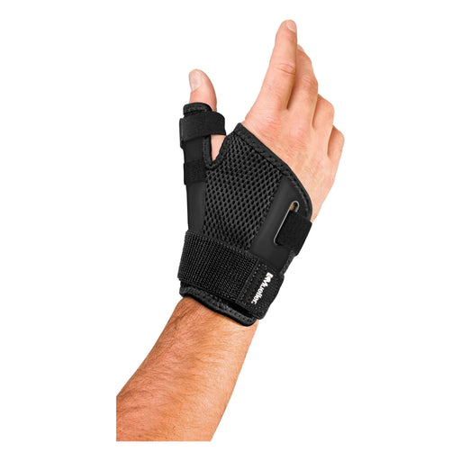 Mueller Mueller Reversible Thumb Stabilizer Maximum Support One Size Fits Most 62712 Supports & Braces White Smoke