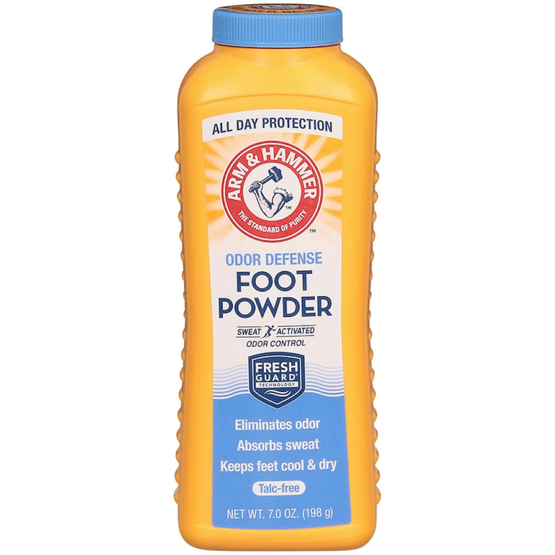 Arm & Hammer Arm & Hammer Foot Odor Control Powder 7.0oz Foot Care Sandy Brown