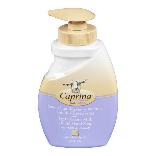 0 Caprina Goats Milk Liquid Hand Soap - Lavender 250ml Liquid Hand Soap White Smoke