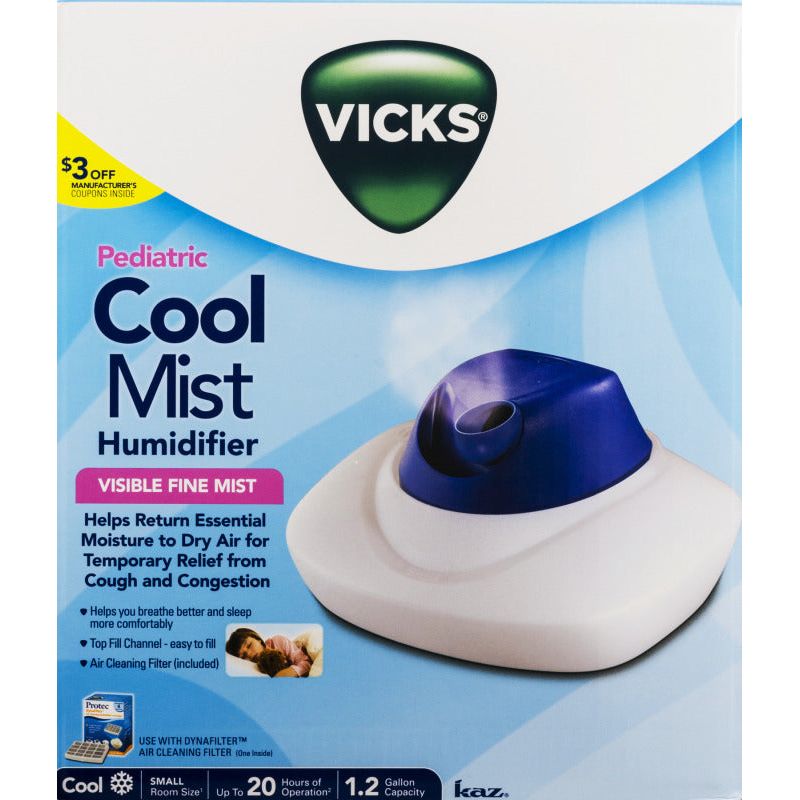 Vicks Vicks Humidifier, Cool Mist, Pediatric, Small Personal Care Lavender