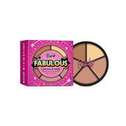 Rude Cosmetics Fabulous Concealer Wheel Concealer Pale Violet Red Light