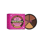 Rude Cosmetics Fabulous Concealer Wheel Concealer Maroon Dark