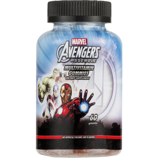 Marvel Marvel Multivitamin, Complete, Avengers, Gummies Vitamins & Supplements White Smoke