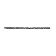 Bids.com 18K White Gold 20.0 Cttw Black and White Pave Set Diamond Eternity Snake Skin Style Tennis Bracelet (Black and G-H Color, SI1-SI2 Clarity) - Size 7" Bracelets Dim Gray White.Gold / 7