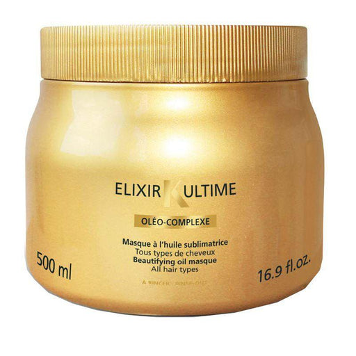 Kérastase Kérastase Kerastase Elixir K Ultime Masque 500 Ml Hair Care Light Goldenrod