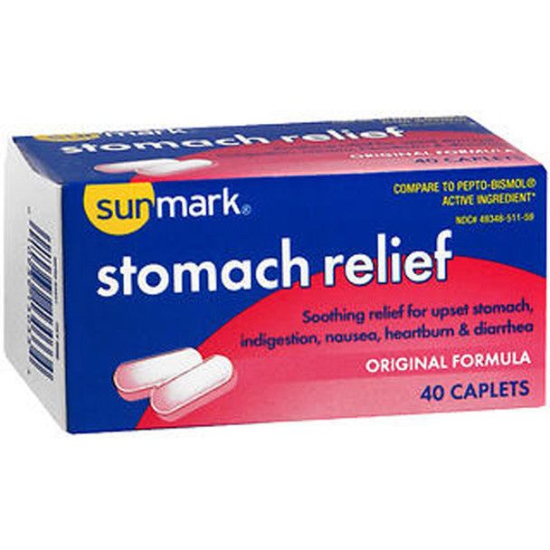 Sunmark Sunmark Stomach Relief Original Personal Care White Smoke