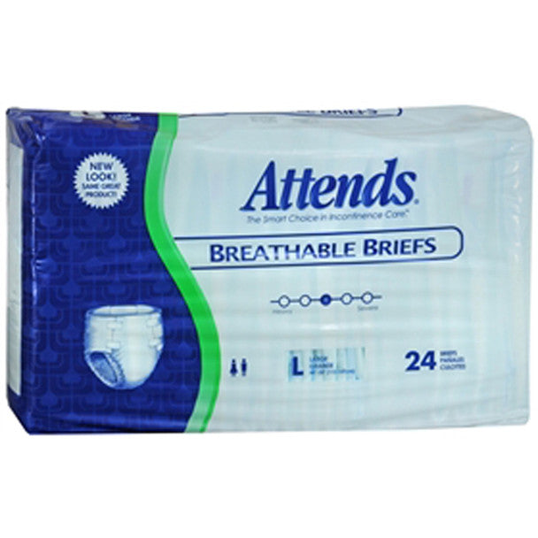 Attends Attend Bf  3x24 Large Adult Diapers Light Blue