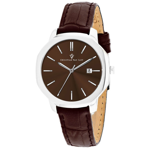 Bids.com Christian Van Sant Women's Octave Slim Watches White Smoke