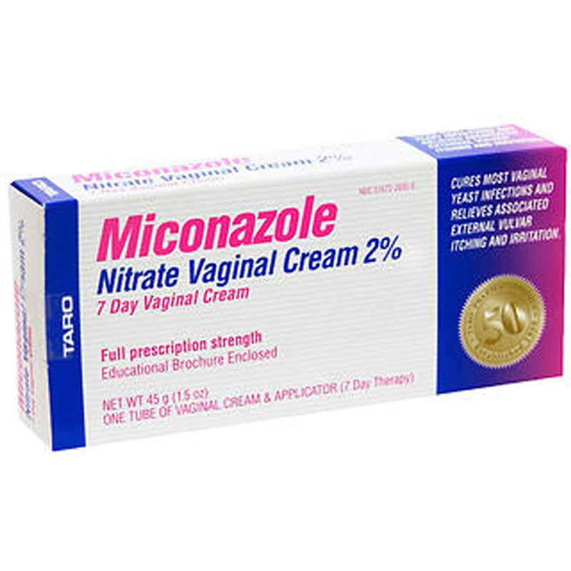 Taro Miconazole Vaginal Cream2 1.5 Oz Health Care White Smoke