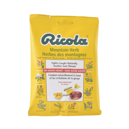 Ricola Ricola Cough Suppressant Throat Drops, Original Swiss Herb, Sugar Free Health & Beauty Goldenrod