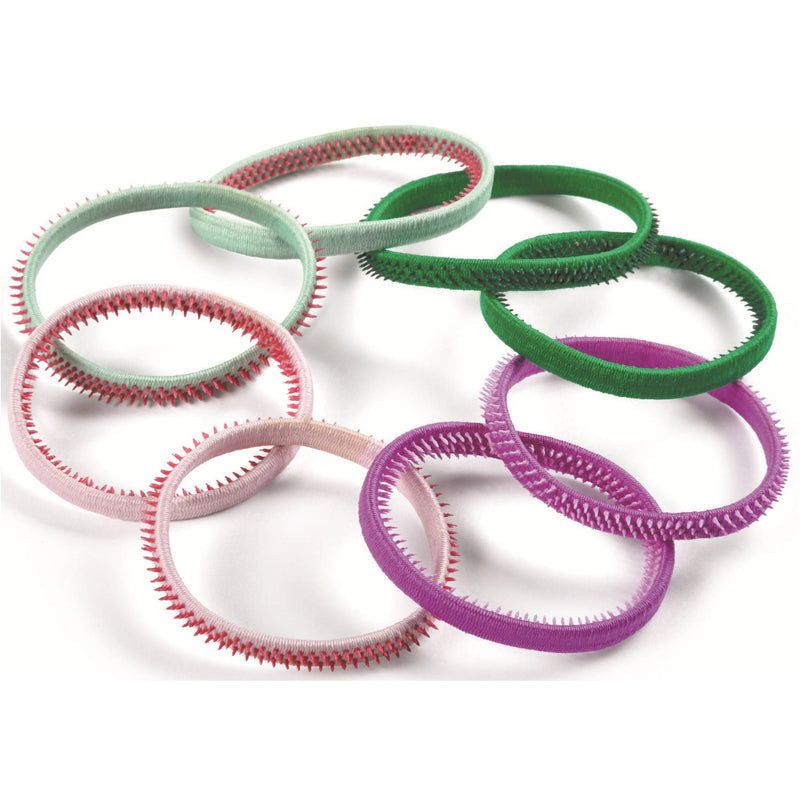 Goody Goody SlideProof Hair Tie Elastics Sparkly Neon Hair Accessories White Smoke
