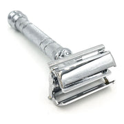 Parker Parker 66r Chrome Heavy Weight Double Edge Safety Razor Safety Razor Light Gray