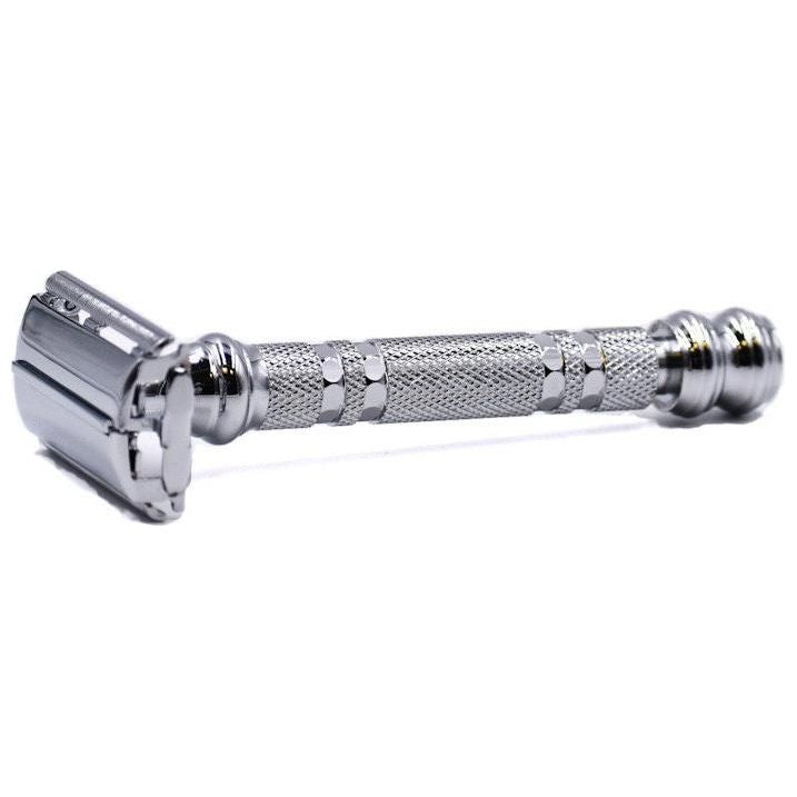 Parker Parker 66r Chrome Heavy Weight Double Edge Safety Razor Safety Razor Gray