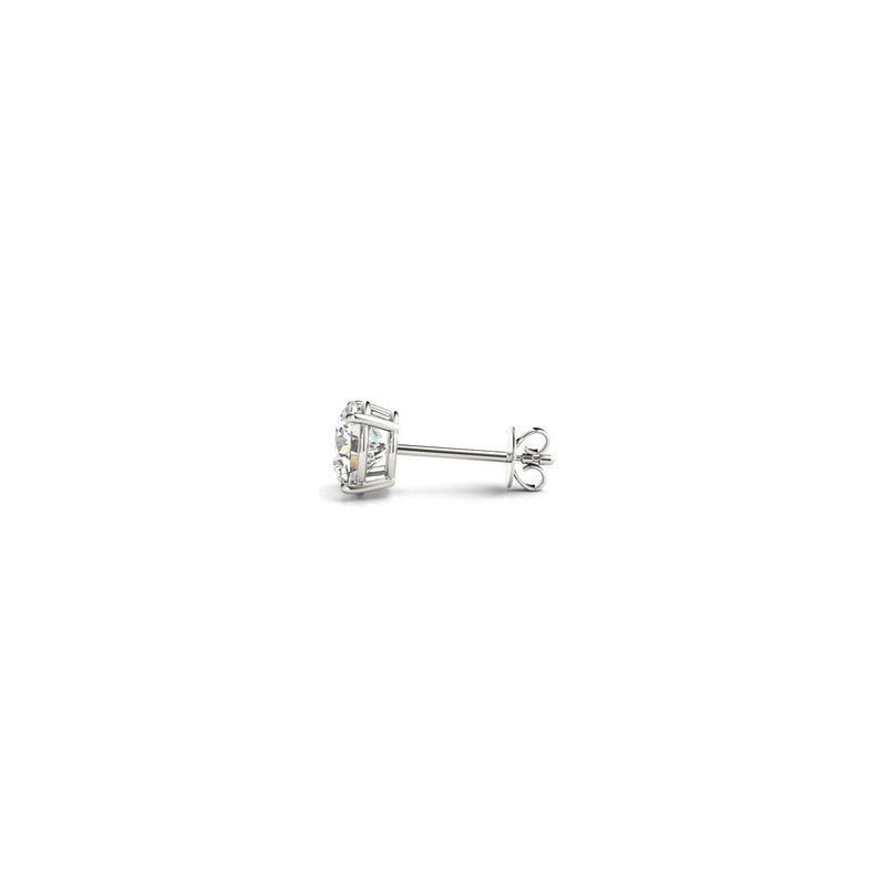 Bids.com 1/2 cttw Lab Grown Round Diamond Stud Earrings 14k White Gold (G/VS2) Earrings White Smoke White Gold