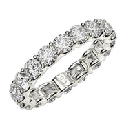 Bids.com Round Cut Lab Grown Diamond Eternity Ring in 14k White Gold (2 cttw FG/VS2) Rings White Smoke 4 / White Gold,4.5 / White Gold,5 / White Gold,5.5 / White Gold,6 / White Gold,6.5 / White Gold,7 / White Gold,7.5 / White Gold,8 / White Gold,8.5 / White Gold,9 / White Gold