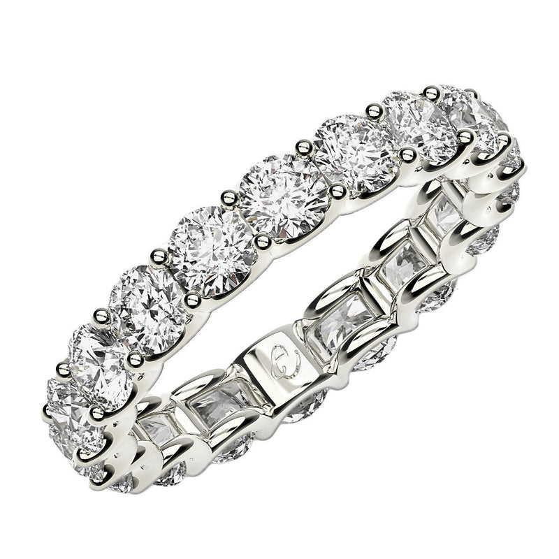 Bids.com Round Cut Lab Grown Diamond Eternity Ring in 14k White Gold (2 cttw FG/VS2) Rings White Smoke 4 / White Gold,4.5 / White Gold,5 / White Gold,5.5 / White Gold,6 / White Gold,6.5 / White Gold,7 / White Gold,7.5 / White Gold,8 / White Gold,8.5 / White Gold,9 / White Gold