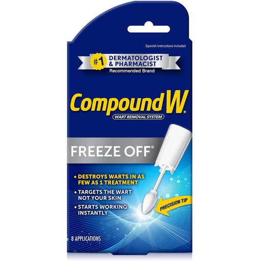 Compound W Compound W W-Freeze Off Wart Removal System Maximum Freeze Health & Beauty Midnight Blue