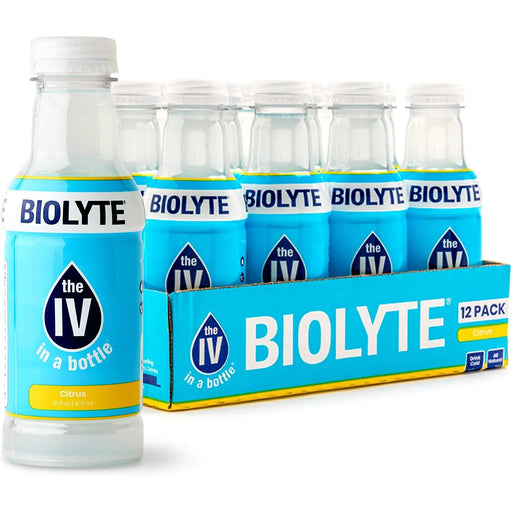 Biolyte Biolyte Lq 12x16 Oz Citrus Health & Beauty White Smoke
