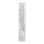 Bids.com IGI Certified 1.0 Cttw Diamond 18K White Gold Channel-Set Half-Eternity Band Wedding Ring (E-F Color, I1-I2 Clarity) - Size 5-1/2 Rings Gray 6 / White.Gold,5.5 / White.Gold,7 / White.Gold,10 / White.Gold,9.5 / White.Gold,9 / White.Gold,8.5 / White.Gold,8 / White.Gold,7.5 / White.Gold,6.5 / White.Gold,5 / White.Gold