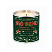 Good & Well Supply Co Big Bend National Park Candle Candles Black Half Pint / 8oz / Cotton Wick,Pint / 14oz / Cotton Wick
