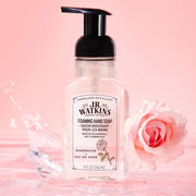 J.R. Watkins J.R. Watkins Rosewater Foaming Hand Soap 9 oz Foaming Hand Soap Pink