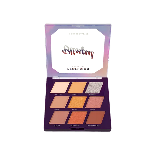 Profusion Cosmetics Euphoric Glam | Blissful 9-Shade Palette Eyes Black Blissful