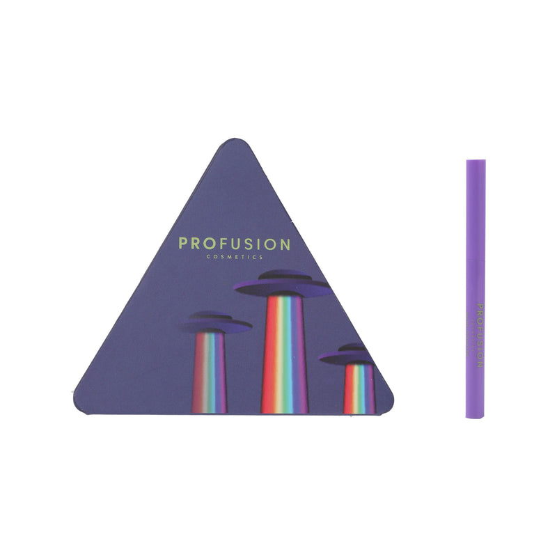 Profusion Cosmetics UFO | Beam It Up Kit: 6-Shade Palette + Neon Liner Value Kits Dim Gray