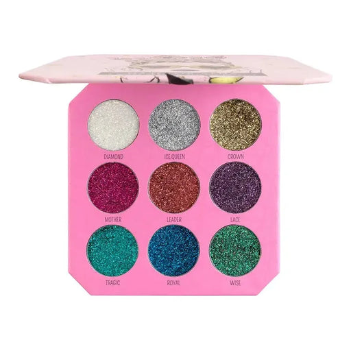 Profusion Cosmetics Majestic Gems Glitter Palette Eyes Hot Pink