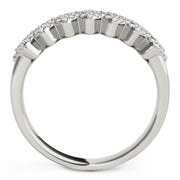 Bids.com Diamond Studded Wide Multi-Diagonal Pattern Ring in 14k White Gold (5/8 cttw) Rings White Smoke 3 / White Gold,3.5 / White Gold,4 / White Gold,4.5 / White Gold,5 / White Gold,5.5 / White Gold,6 / White Gold,6.5 / White Gold,7 / White Gold,7.5 / White Gold,8 / White Gold,8.5 / White Gold,9 / White Gold