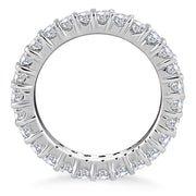 Bids.com 14k White Gold Common Prong Round Diamond Eternity Ring Rings White Smoke 4 / White Gold,5 / White Gold,6 / White Gold,7 / White Gold,8 / White Gold