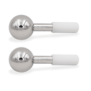 ZAQ Skin & Body ZAQ Icy Steel Cryo Ice Globes: Ultimate Facial Cryotherapy Tool Skin Care White Smoke