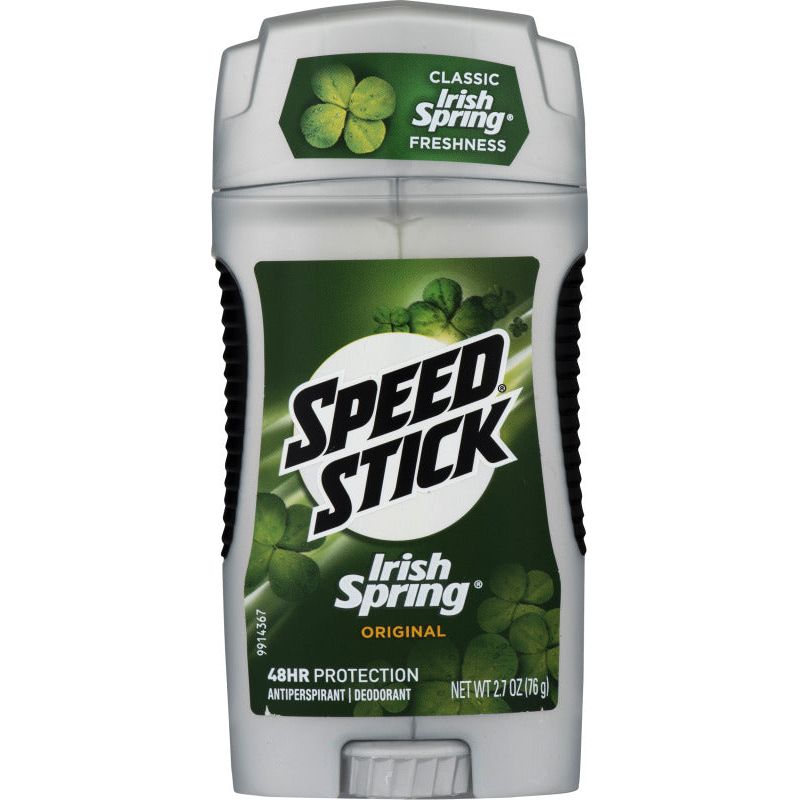Speed Stick Speed Stick Irish Spring Antiperspirant/Deodorant, Original Deodorant Gray