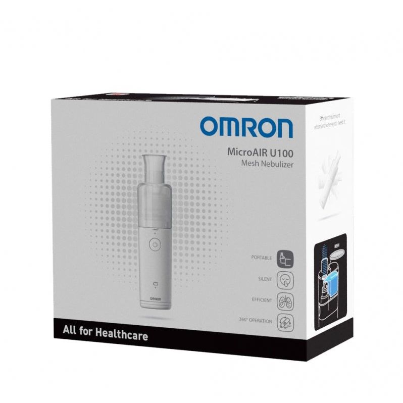 Omron Omron NE-U100 Portable MicroAir Nebulizer Nebulizers Gray